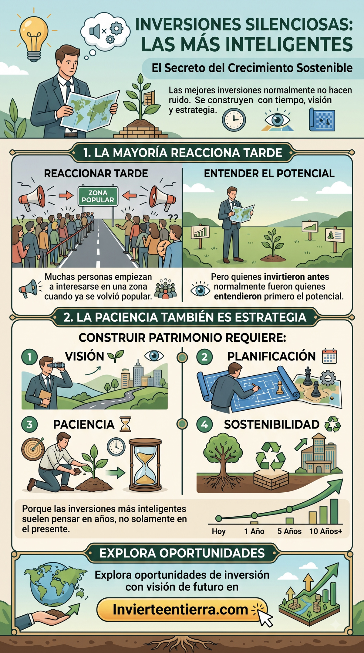 Las inversiones silenciosas suelen ser las más inteligentes